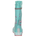 Aruba Blue - Back - Regatta Childrens-Kids Puddle Peppa Pig Wellington Boots