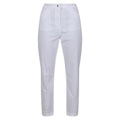 White - Front - Regatta Womens-Ladies Gabrina II Skinny 3-4 Jeans