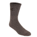 Brown Marl - Lifestyle - Regatta Great Outdoors Mens Cotton Rich Casual Socks (Pack Of 3)