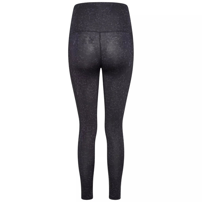 Black - Back - Dare 2B Womens-Ladies Influential II Molecular Print Maternity Leggings