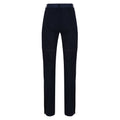 Navy - Back - Regatta Womens-Ladies Mountain Zip-Off Trousers