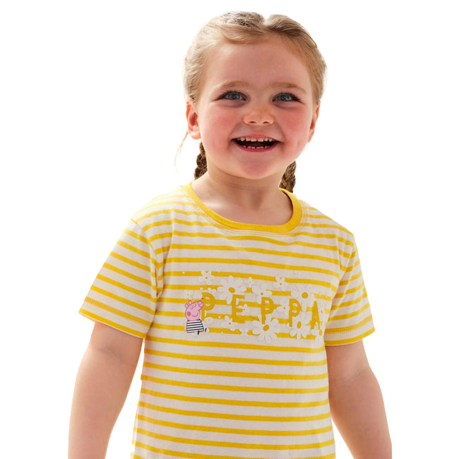 Maize Yellow - Side - Regatta Baby Peppa Pig T-Shirt
