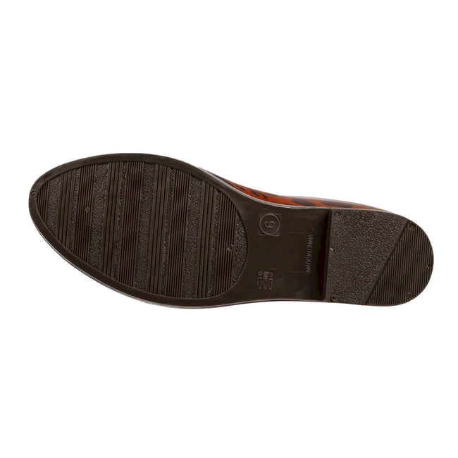 Copper Almond-Chocolate - Pack Shot - Regatta Womens-Ladies Harriet Animal Print Wellington Boots