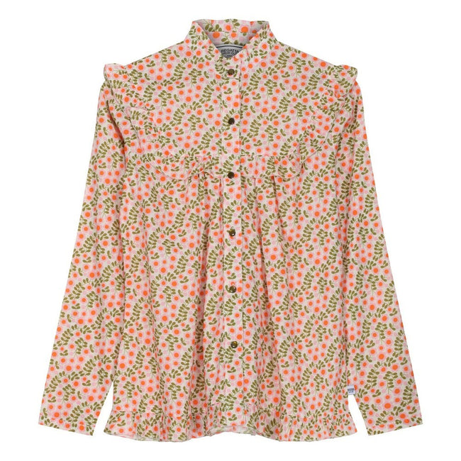 Rosy - Front - Regatta Womens-Ladies Orla Kiely Floral Ruffles Blouse