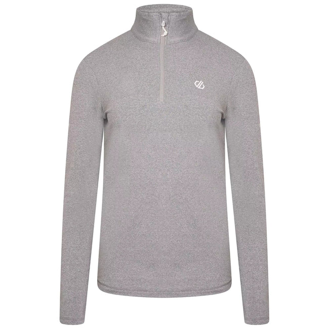 Ash Grey Marl - Front - Regatta Womens-Ladies Marl Lightweight Base Layer Top