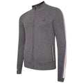 Charcoal Grey - Side - Dare 2B Mens Dutiful II Stripe Marl Full Zip Jacket