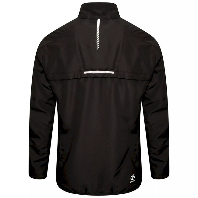 Black - Back - Dare 2B Mens Illume Pro Windshell Jacket