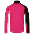Pure Pink-Black - Back - Dare 2B Childrens-Kids Formate II Base Layer Top