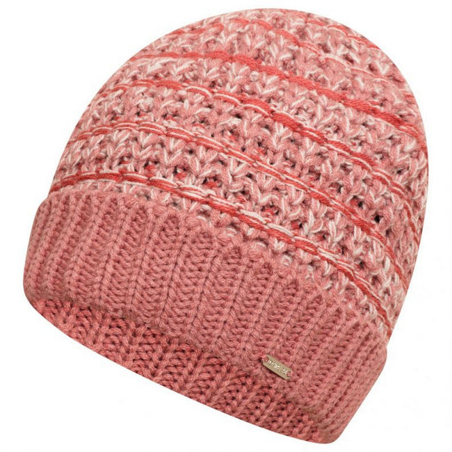 Mesa Rose-Earth Rose - Front - Dare 2B Womens-Ladies Percipient Knitted Beanie