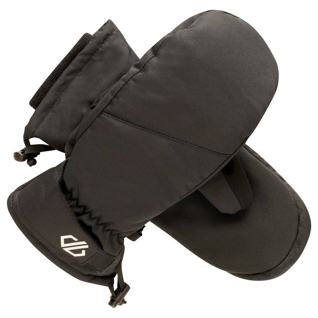 Black - Back - Dare 2B Womens-Ladies Dignity II Waterproof Ski Gloves