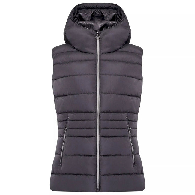 Black - Front - Dare 2B Womens-Ladies Reputable Padded Gilet