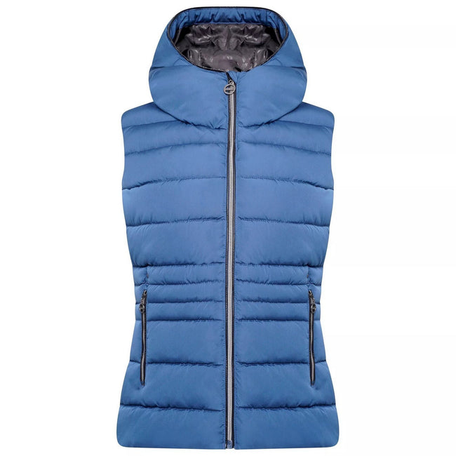 Moonlight Denim - Front - Dare 2B Womens-Ladies Reputable Padded Gilet
