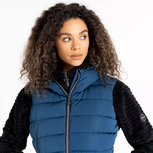 Moonlight Denim - Side - Dare 2B Womens-Ladies Reputable Padded Gilet