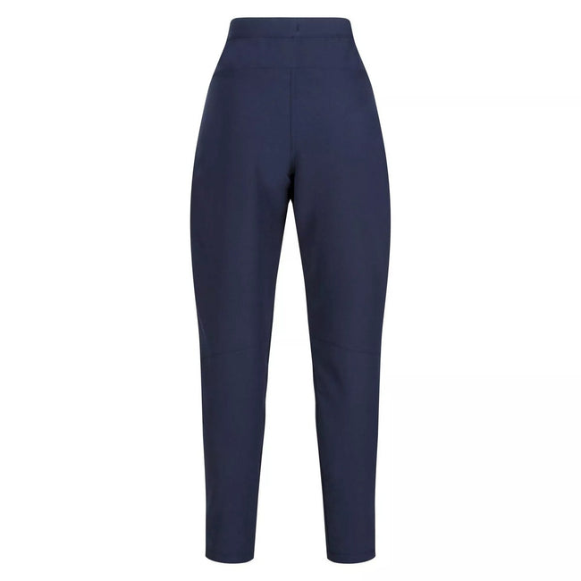 Navy - Back - Regatta Womens-Ladies Prestley Stretch Trousers