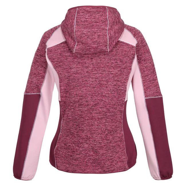Violet-Amaranth Haze - Back - Regatta Womens-Ladies Walbury IV Lightweight Fleece Jacket