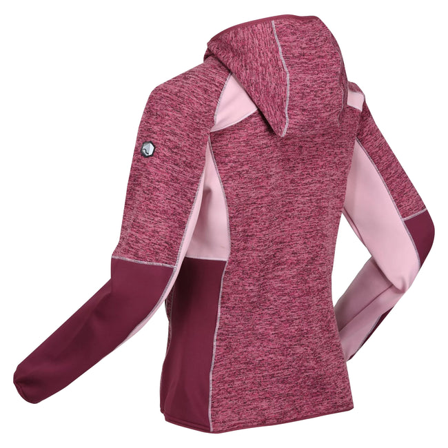 Violet-Amaranth Haze - Side - Regatta Womens-Ladies Walbury IV Lightweight Fleece Jacket