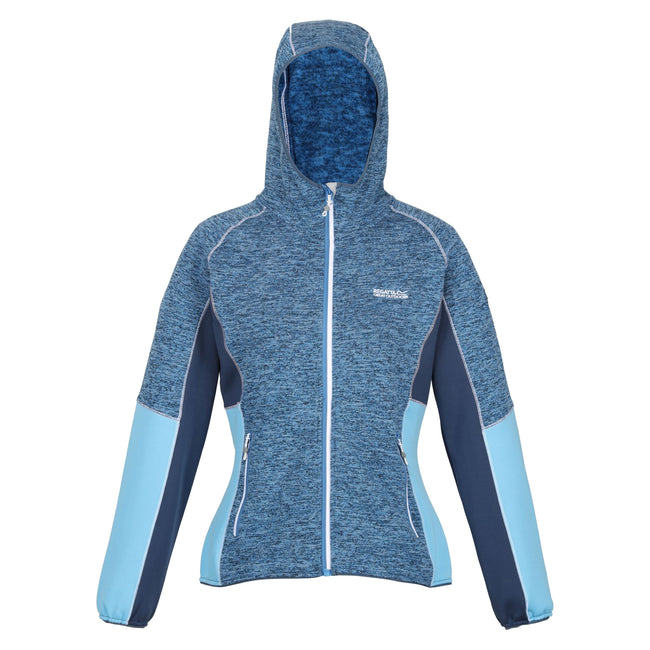 Vallarta Blue-Ethereal - Front - Regatta Womens-Ladies Walbury IV Lightweight Fleece Jacket