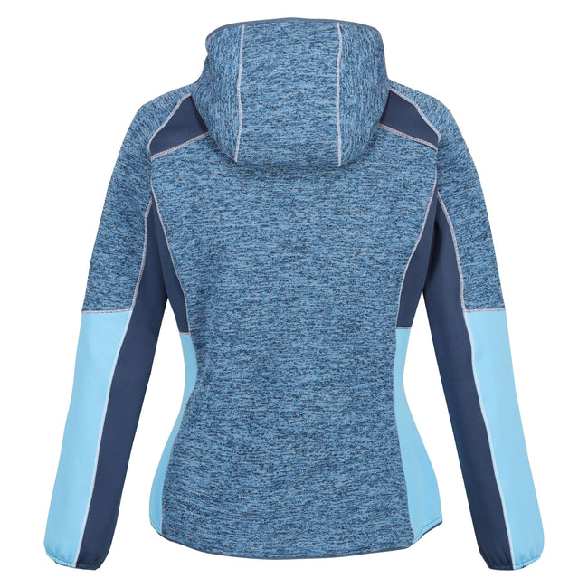 Vallarta Blue-Ethereal - Back - Regatta Womens-Ladies Walbury IV Lightweight Fleece Jacket