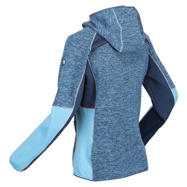 Vallarta Blue-Ethereal - Side - Regatta Womens-Ladies Walbury IV Lightweight Fleece Jacket