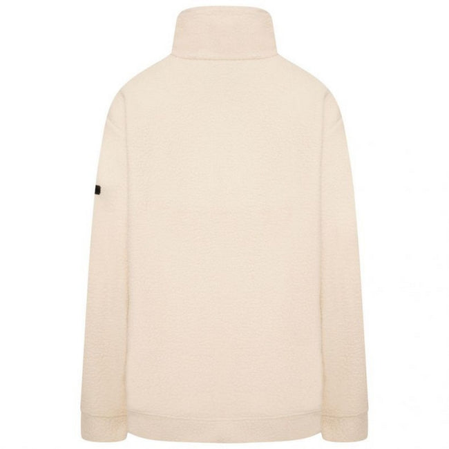 Barley White - Back - Dare 2B Womens-Ladies Context Borg Fleece Top