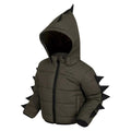 Grape Leaf - Side - Regatta Childrens-Kids Dinosaur Padded Jacket