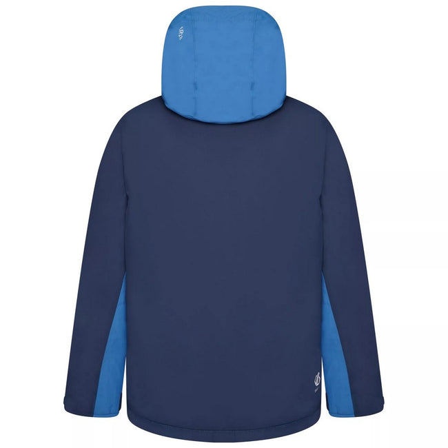Moonlight Denim-Vallarta Blue - Back - Dare 2B Childrens-Kids Impose III Ski Jacket