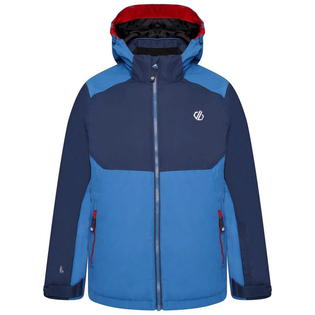 Moonlight Denim-Vallarta Blue - Front - Dare 2B Childrens-Kids Impose III Ski Jacket