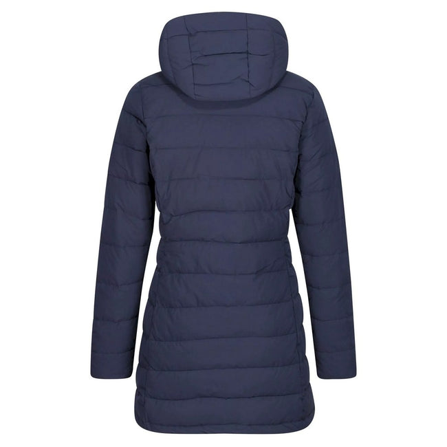 Navy - Back - Regatta Womens-Ladies Starler Padded Jacket