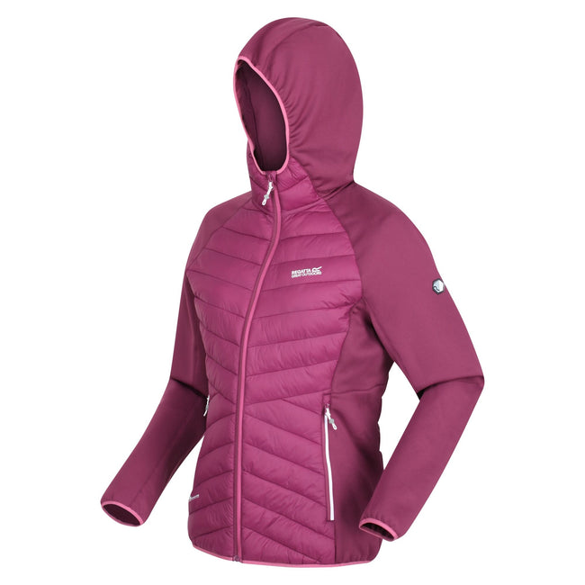 Amaranth Haze - Side - Regatta Womens-Ladies Andreson VII Hybrid Jacket