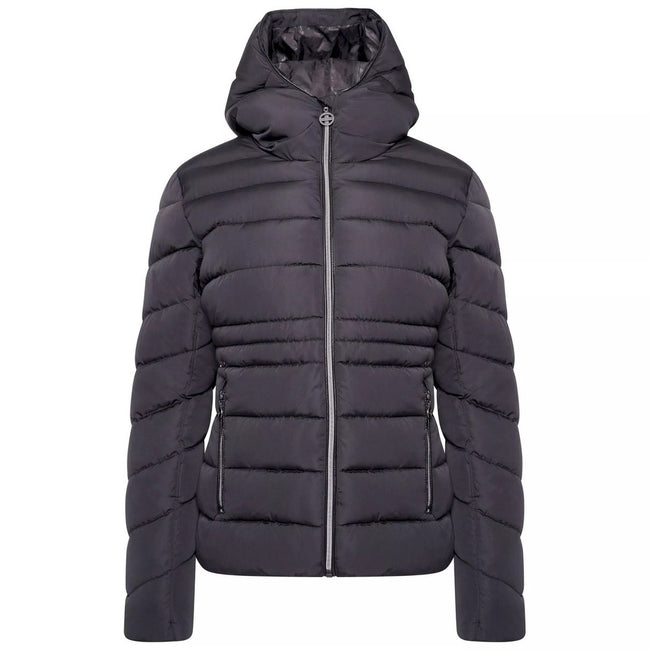 Black - Front - Dare 2B Womens-Ladies Reputable II Puffer Jacket