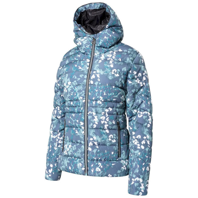 Canton Green - Back - Dare 2B Womens-Ladies Reputable II Animal Print Puffer Jacket