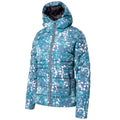 Canton Green - Side - Dare 2B Womens-Ladies Reputable II Animal Print Puffer Jacket