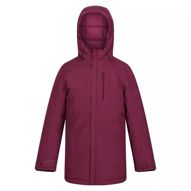 Amaranth Haze - Front - Regatta Childrens-Kids Yewbank Insulated Jacket