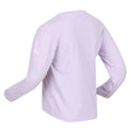 Pastel Lilac - Lifestyle - Regatta Childrens-Kids Splish Splash Splosh Peppa Pig Long-Sleeved T-Shirt