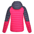 Seal Grey-Berry - Back - Regatta Womens-Ladies Harrock Lightweight Puffer Jacket