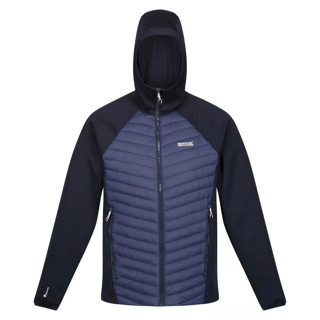 Navy - Front - Regatta Mens Andreson VII Hybrid Lightweight Padded Jacket