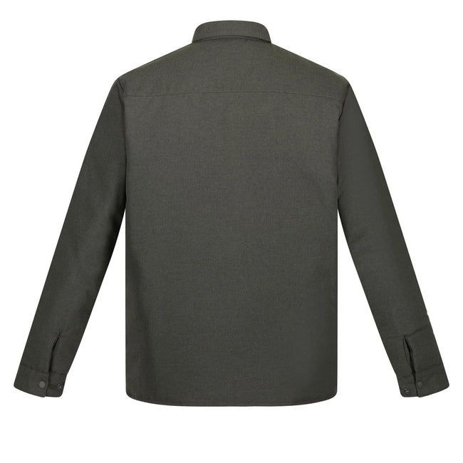 Dark Khaki - Back - Regatta Mens Gawayne Insulated Shirt