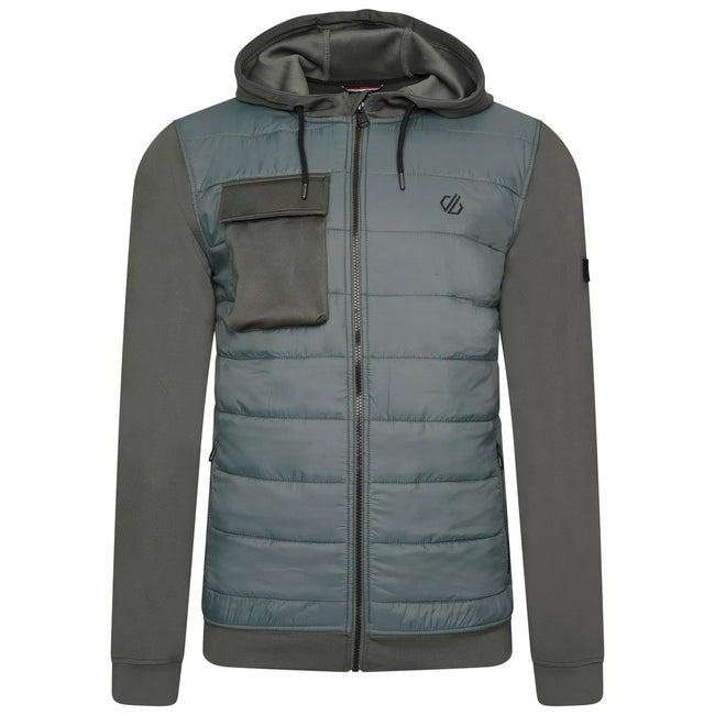 Duck Green - Front - Dare 2B Mens Sharp Hybrid Padded Jacket