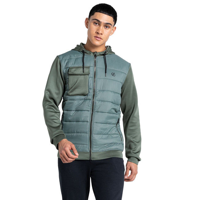 Duck Green - Lifestyle - Dare 2B Mens Sharp Hybrid Padded Jacket