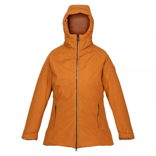 Copper Almond - Front - Regatta Womens-Ladies Sanda II Waterproof Jacket