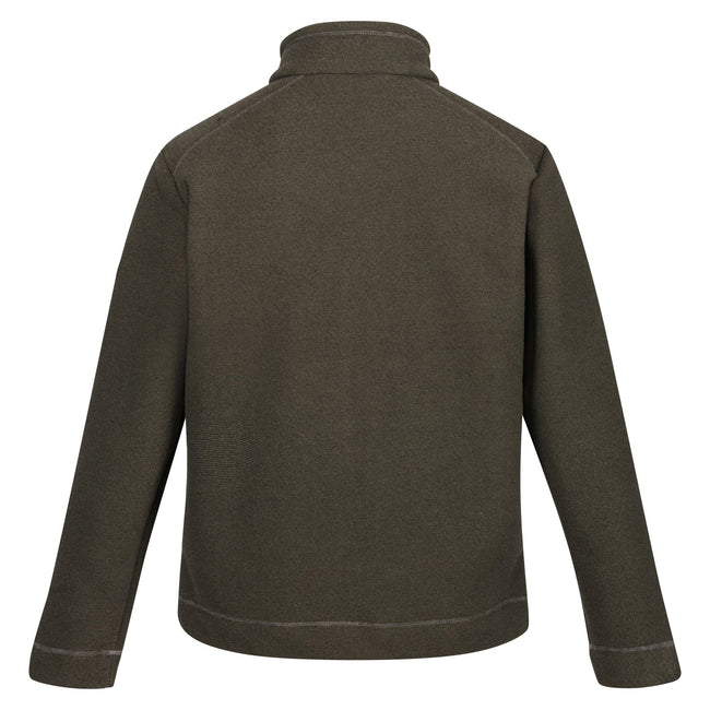 Dark Khaki - Back - Regatta Mens Garrian II Full Zip Fleece Jacket