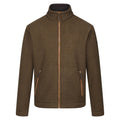 Umber - Front - Regatta Mens Garrian II Full Zip Fleece Jacket