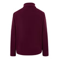 Dark Maroon-Black - Back - Regatta Mens Garrian II Full Zip Fleece Jacket