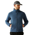 Blue Indigo-Black - Lifestyle - Regatta Mens Garrian II Full Zip Fleece Jacket