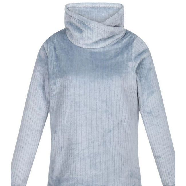 Ice Grey - Front - Regatta Womens-Ladies Radmilla Linear Fleece