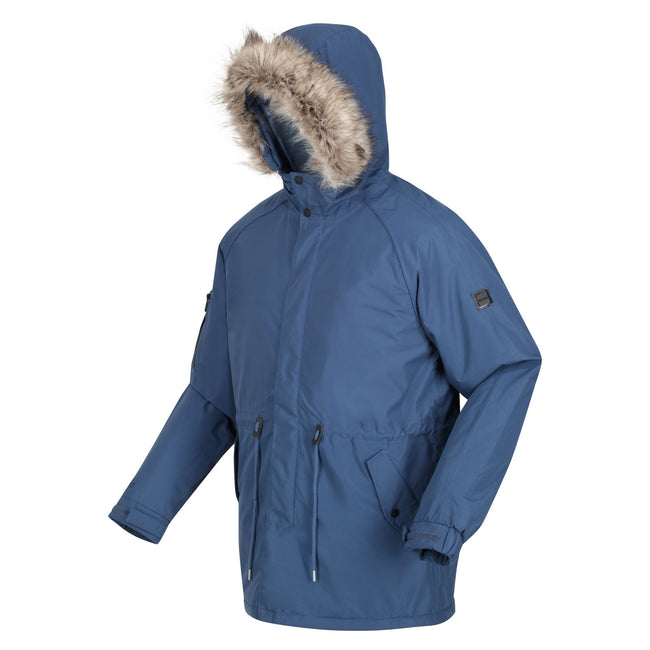 Dark Denim - Side - Regatta Mens Salinger III Parka