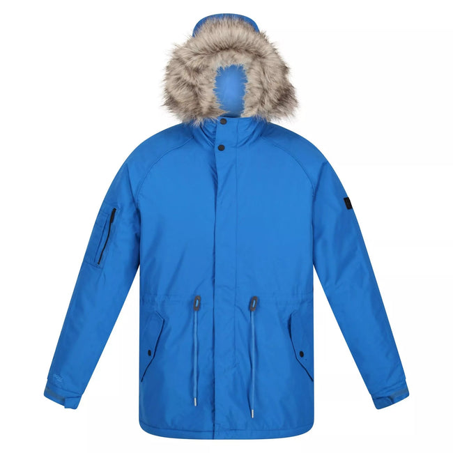 Snorkel Blue - Front - Regatta Mens Salinger III Parka
