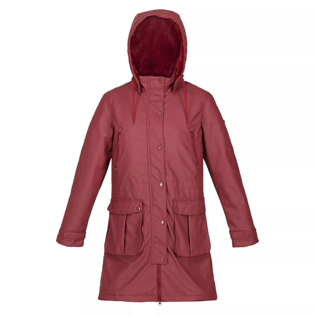 Cabernet - Front - Regatta Womens-Ladies Fabrienne Insulated Parka