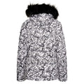Black-White - Back - Dare 2B Womens-Ladies Glamorize III Leopard Print Padded Ski Jacket
