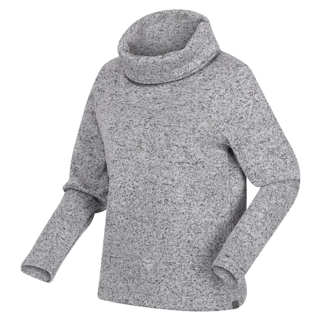 Cyberspace - Side - Regatta Womens-Ladies Hedda Marl Cowl Neck Fleece Top